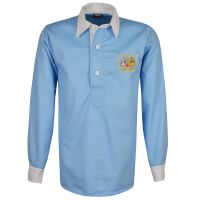 Manchester City 1940s-1950s Retro Football Shirt