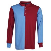 Image of Koszulka piłkarska w stylu retro Aston Villa 1890-92
