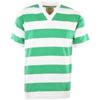 Rare BNWT Official Celtic F.C 1970s Reproduction Cotton Collared Home Shirt XL 