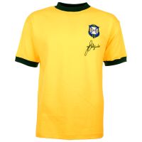 Brazil 1970 World Cup Jairzinho Retro Football Shirt