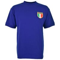 Italy 1970 World Cup Final Kids Retro Football Shirt