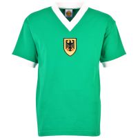 West Germany 1972 Olympics Green Retro Football Shirt