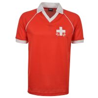 Switzerland Retro home shirt