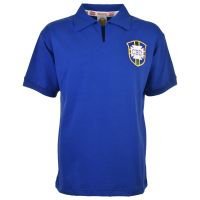 Brazil 1958 World Cup Away Retro Football Shirt