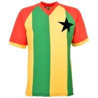 Ghana 1980s Kids Retro Football Shirt