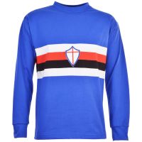 Sampdoria 1970s Retro Football Shirt