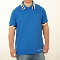 Image of Niebieska koszula z krótkim rękawem TOFFS Classic Retro