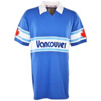 Image of Wyjazdowa koszulka piłkarska w stylu retro Vancouver Whitecaps z lat 80. XX wieku