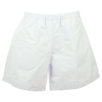 60s 70s Men’s Clothing UK | Shirts, Trousers, Shoes Baggies White Shorts £20.00 AT vintagedancer.com