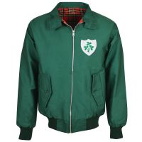 Ireland Rugby Green Harrington Jacket