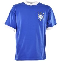 Brazil 1971 3 Star Kids Retro Football Shirt