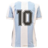 Argentina 1986 World Cup No.10 Kids Shirt