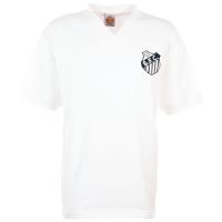 Santos 1950s - 1960s Kids Retro Football Shirt