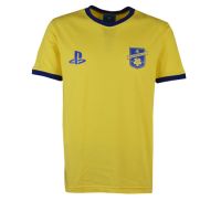 Image of Koszulka Playstation żółta/królewska bawełna