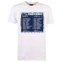 Image of 1988 Finał Pucharu Anglii (Wimbledon) Retrotext T-shirt — biały