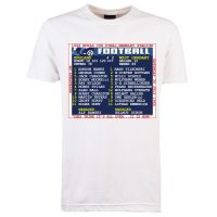 T-shirt Retrotext Final Cup 1966 (Anglia) — biały