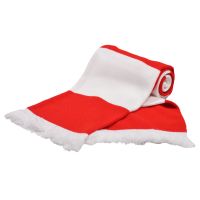 Image of Czerwono-biały szalik w paski