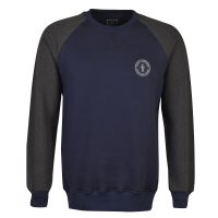 Heritage Raglan Sweater (Navy/Grey)