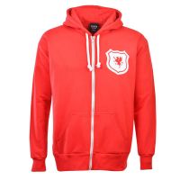 Wales Football Club Zipped Hoodie - Red