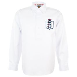 England 1930-50s Retro Football Shirt - TOFFS