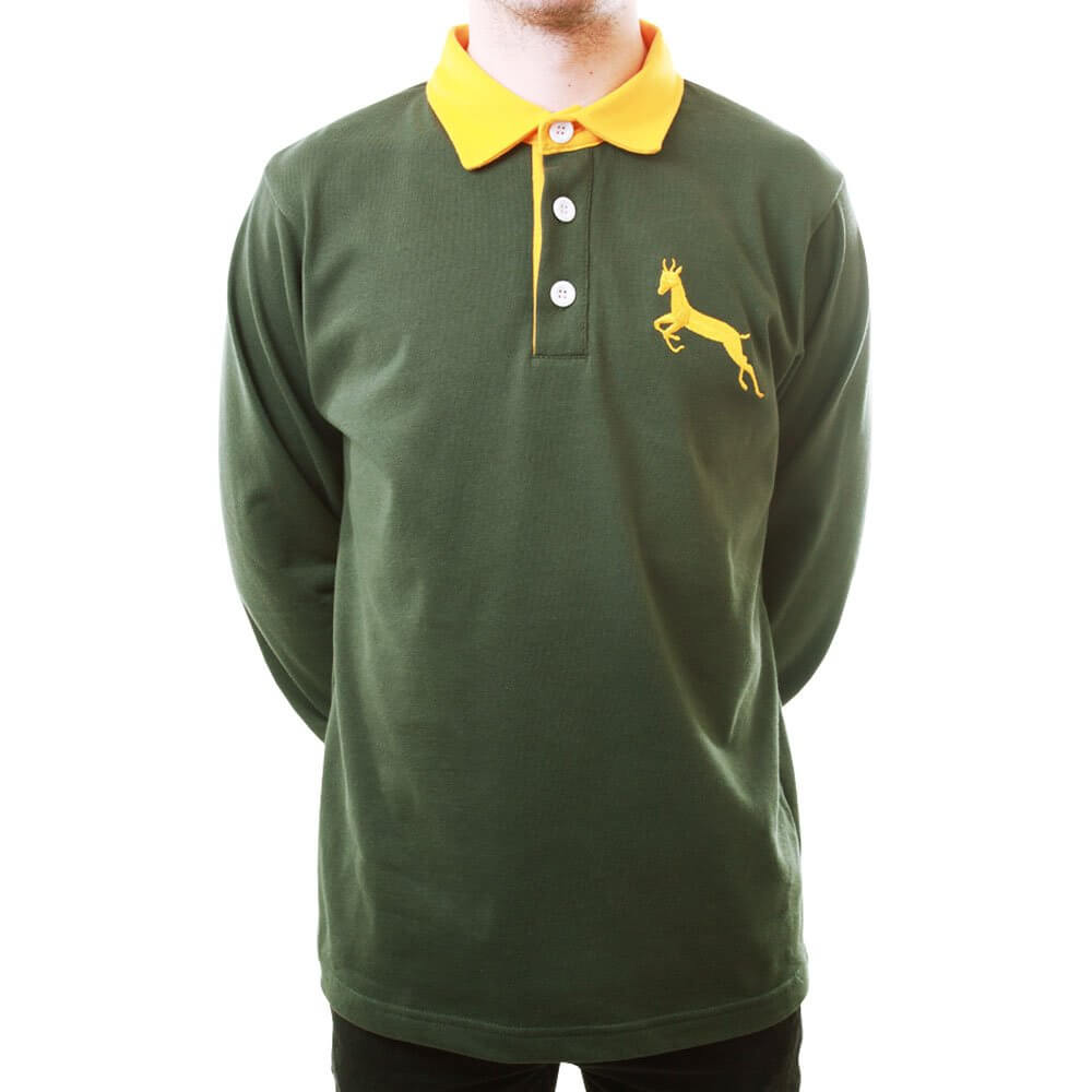 retro south africa rugby shirt